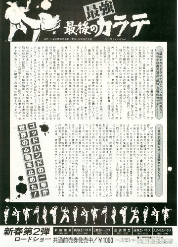 最強最後のカラテ