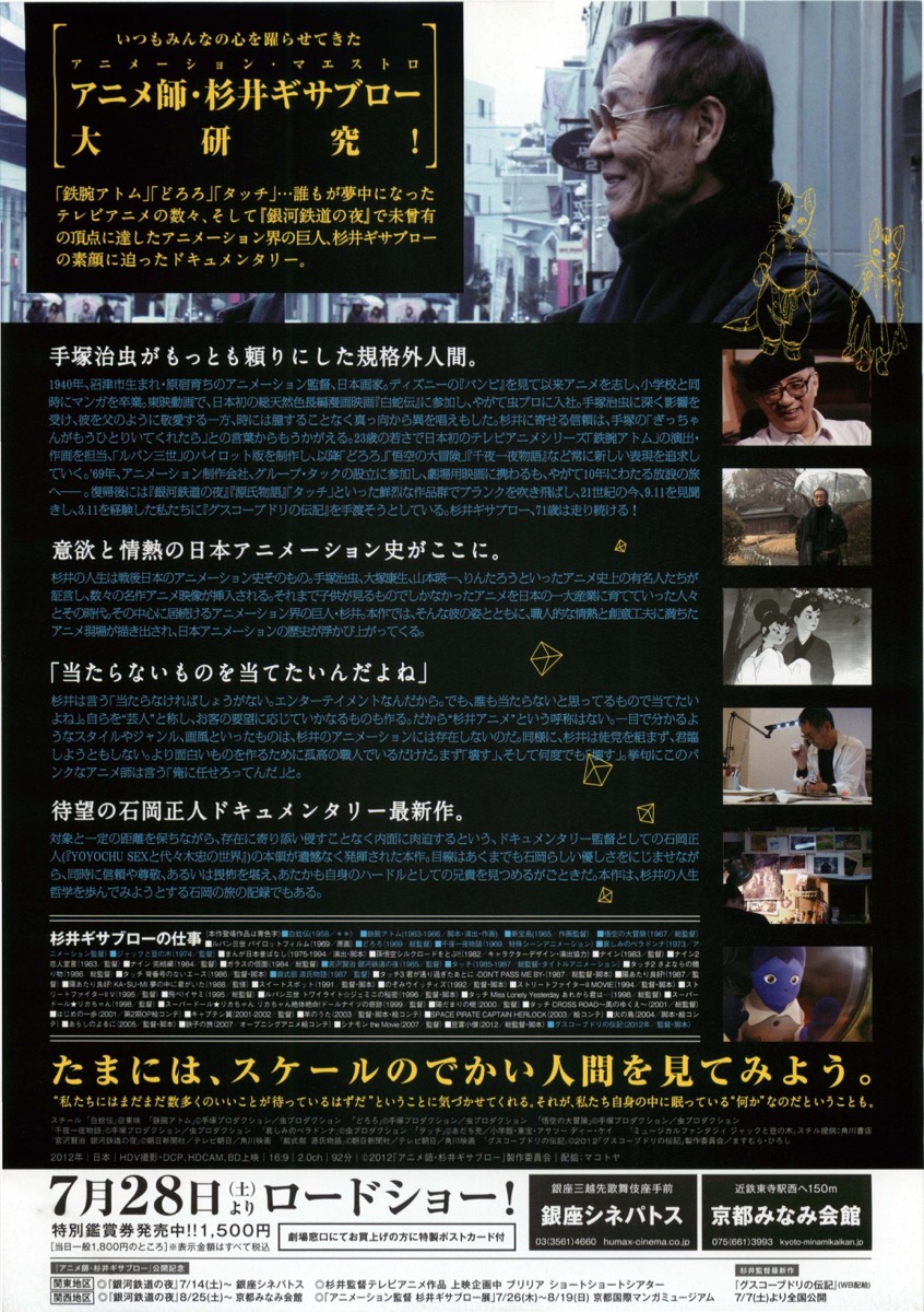 アニメ師杉井ギサブロー