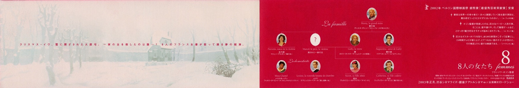 8人の女たち