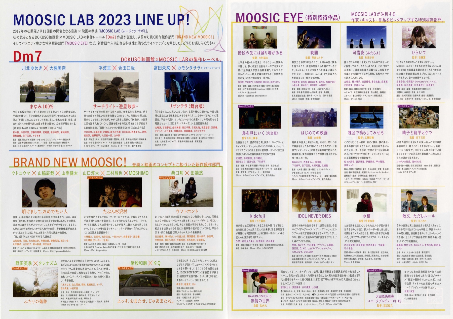MOOSIC LAB 2023