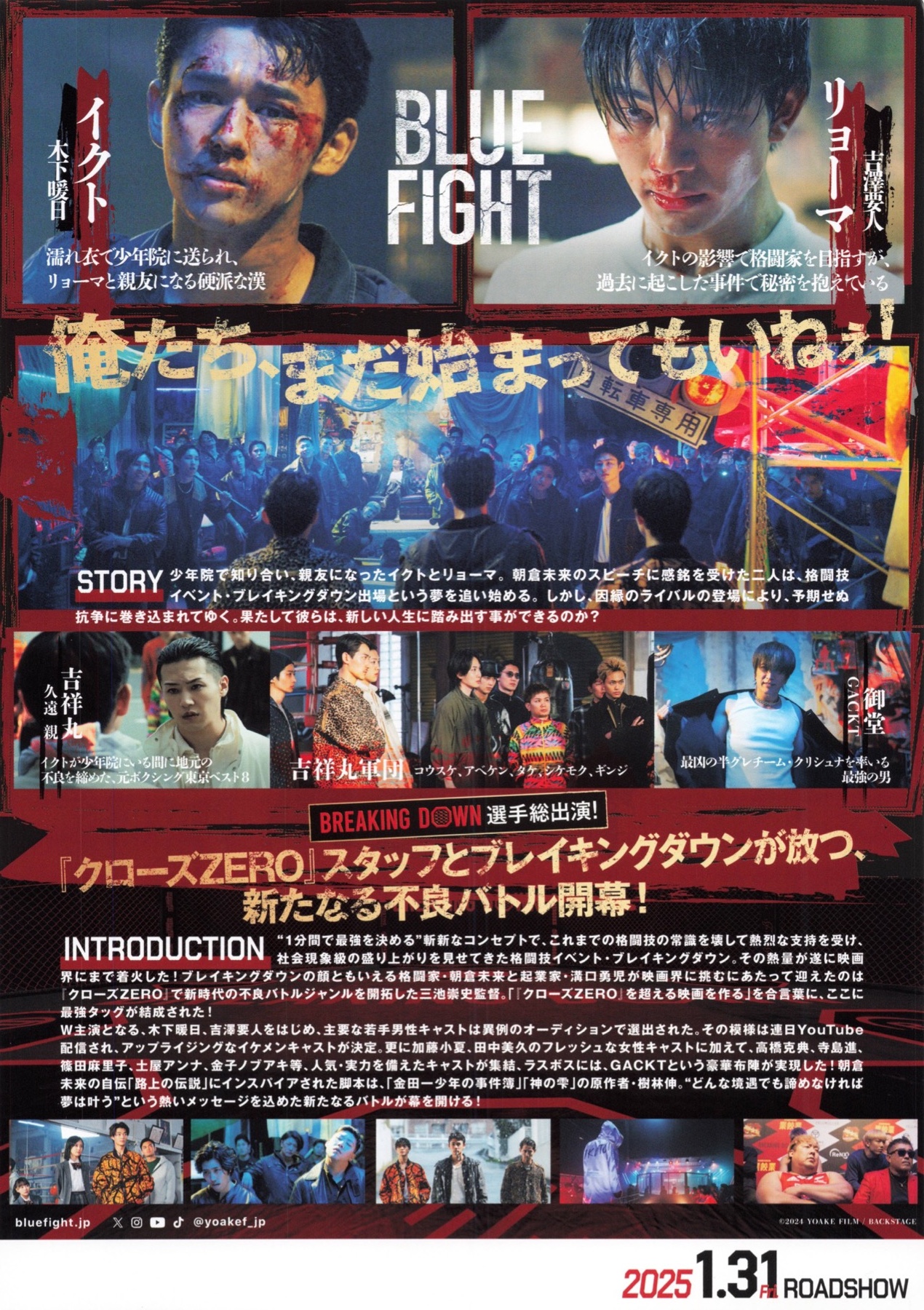 BULE FIGHT〜蒼き若者たちのブレイキングダウン〜