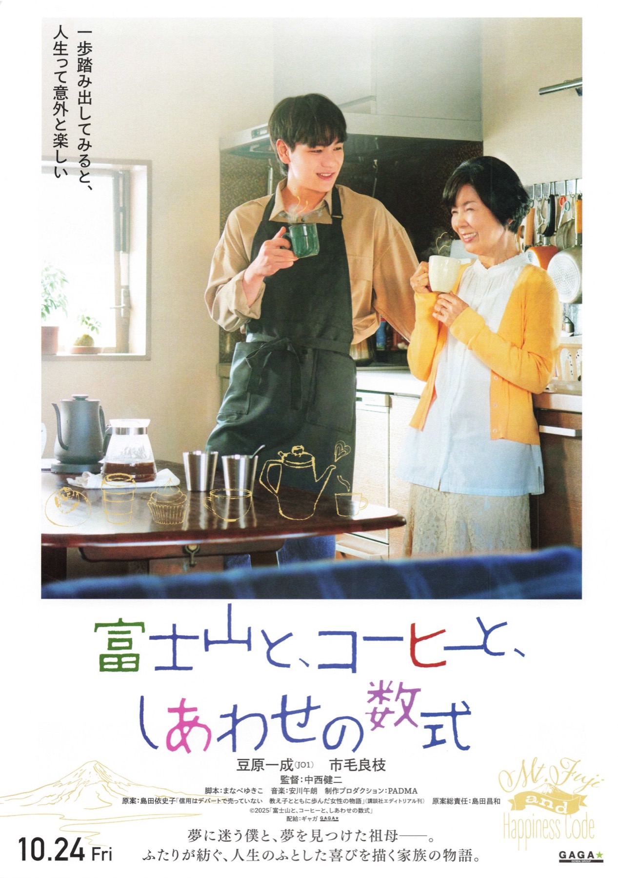 富士山と、コーヒーと、しあわせの数式
