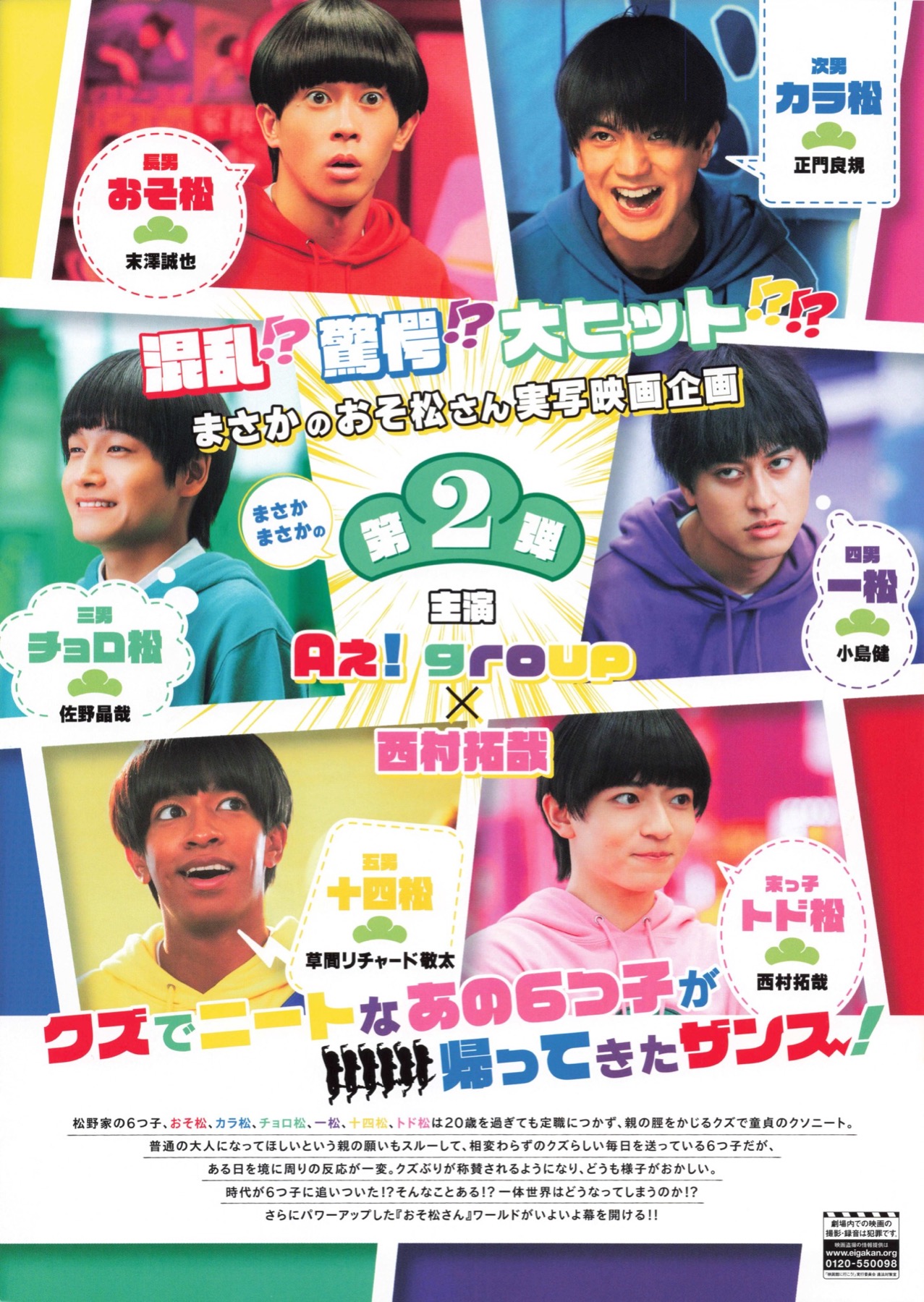 映画 おそ松さん　人類、クズ化計画!!!!!?