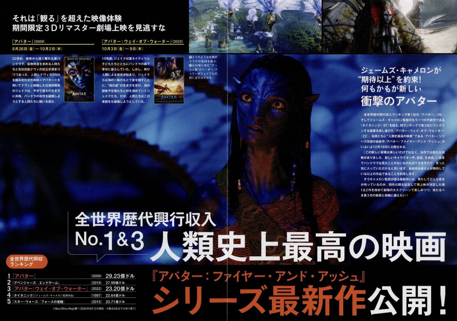 アバター／アバター：ウェイ・オブ・ウォーター